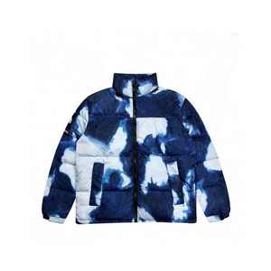 Veste d'hiver matelassée surdimensionnée à col montant respirante pour homme, personnalisable OEM, couleur unie, polyester/coton, 100 % polyester - Product Image 4