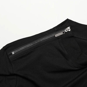2026 Hot Selling Black Gothic Punk Metal Rivets Daily Long Sleeve T-Shirt <b>for</b> <b>Men</b> Wholesale Manufacturer OEM - Product Image 5