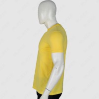 T-shirt de sport personnalisé pour homme, manches longues, coupe ample, 100 % coton, écologique et respirant