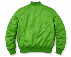 Wholesale Autumn Nylon <b>Flight</b> Bomber <b>Jacket</b> for <b>Men</b> Custom Logo Fashion Streetwear - Product Image 4