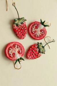 Premium Handmade Beaded Embroidery <b>Earrings</b> for Women Elegant Boho Fashion Statement Jewelry Wholesale Collection - Product Image 6