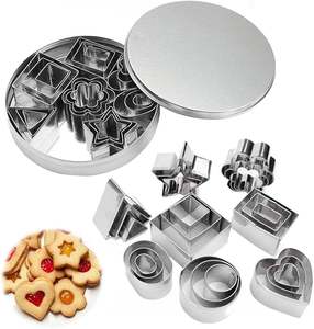 Anillo Cortador de Galletas Redondo de Acero Inoxidable de Calidad Antigua para Exportación, Anillo para Mousse, Cortador de Galletas Metálico, Herramientas para Galletas - Product Image 6