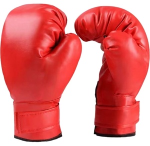 Guantes de Boxeo de Cuero de Medio Dedo para Niños y Adultos, 8oz, Profesionales, para Entrenamiento de Sanda y Sacos de Boxeo - Product Image 2