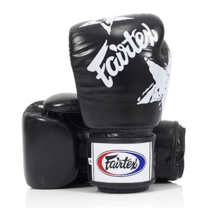 ถุงมือมวยไทย Fairtex รุ่นขายดี น้ำหนักเบา หนังวัวแท้ คุณภาพระดับมืออาชีพ สำหรับฝึกซ้อมและต่อยกระสอบทราย - Product Image 2