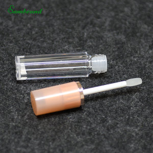Tube de brillant à lèvres PET 5 ml personnalisé par le fabricant, écologique, avec bouchon à vis, transparent, moulé par injection, flacon de contour liquide haut de gamme - Product Image 5