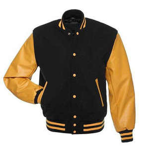 Veste de style universitaire en laine 100% de haute qualité, respirante, décontractée, à manches longues, avec broderie personnalisée - Product Image 5