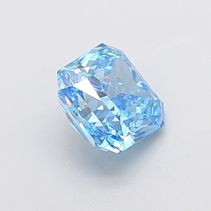 Diamant bleu fantaisie vif de 1,41 ct, cultivé en laboratoire, taille carrée coussin modifiée, clarté VS2, finition EX, diamant bleu en vrac, fournisseur en gros - Product Image 3