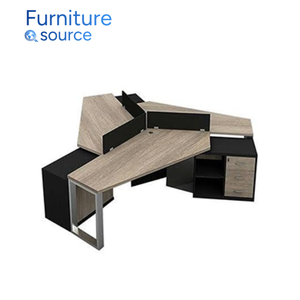 Premium Morden Office Desk-Precio bajo MDF Morden Office Workstation Desk and Chair - High Quality MDF Morden Office Desk - Product Image 4