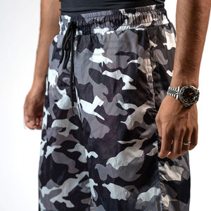 Pantalones Cortos Halal para Hombre, con Logotipo Personalizado, Sólidos, Casuales, Transpirables, de Secado Rápido, de Lona, para Actividades Deportivas, con Cintura Elástica - Product Image 3