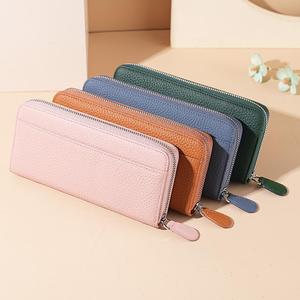 Genuine Leather Hand Bag for Women Party Bridal Clutch Wedding Evening Party <b>Purse</b> Phone Case Makeup Bag with Zipper - Product Image 5