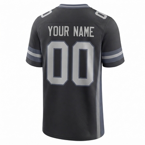 Custom American Football Jersey Breathable Mesh Team Uniform Men's Blank Football Jersey Wholesale <b>Sports</b> <b>Apparel</b> - Product Image 3