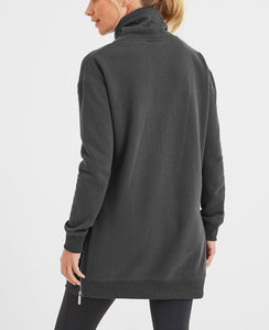 เสื้อฮู้ดแบบสวมหัวทรงหลวมพิมพ์ลายพัฟกำหนดเองได้เสื้อมีฮู้ดเสื้อฟลีซโอเวอร์ไซส์สำหรับผู้หญิงเสื้อออกกำลังกายมีฮู้ดป้ายฤดูหนาว - Product Image 5