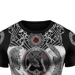 Rashguards Personalizados por Sublimación para Hombre y Mujer, Diseño de Rashguard de Manga Corta para MMA - Product Image 4