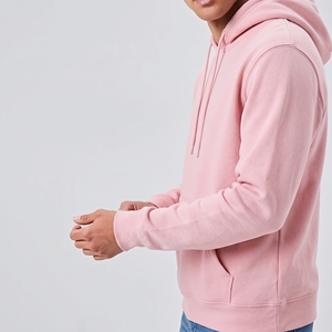 Men's Classic Pullover <b>Hoodie</b> With Adjustable Drawstring Hood Front Kangaroo Pocket Long Sleeves And Ribbed Waistband - Product Image 4