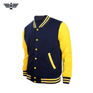 Chaqueta Varsity de Cuero PU para Hombre, Color Rojo y Blanco, Cortavientos, con Cuello Redondo y Cremallera, Estilo Béisbol, Ropa Urbana de Invierno - Product Image 4