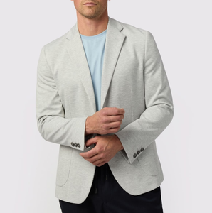 Trajes de Negocios para Hombre, Ropa de Trabajo Corporativa, Blazer Informal para Oficina, Cierre de Cremallera, Logotipo Personalizado, Antiarrugas, Antibolitas, Transpirable - Product Image 2