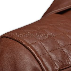 Luxury Premium Men Leather Jacket Elegant Warm Men Winter Leather Jacket Designer Fashion Outerwear for Stylish Appearance - Product Image 5