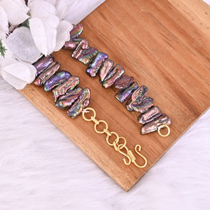 สร้อยคอไข่มุกธรรมชาติแบบโชคเกอร์ - Product Image 6