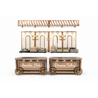 Installation luxueuse d'un buffet de mariage