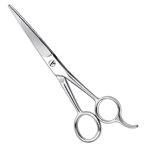 Tijeras Quirúrgicas de Calidad Premium para Barbería, para Diestros, Rectas, con Punta Cerrada, 28 Dientes, Acero Inoxidable - Product Image 3