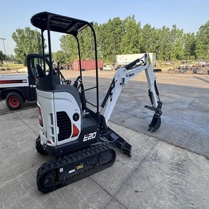 Miniexcavadora Bobcat E20 Confiable, Excavadora Hidráulica de Orugas con Pocas Horas de Trabajo, Perfecta para Proyectos de Construcción, en Venta - Product Image 1