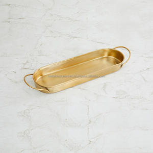 ชุดถาดชาวไร่โลหะ3ใบ,พร้อมกระถางสมุนไพรทรงกลมกระถางปลูกสมุนไพรทองพร้อมถาดสำหรับกระถางดอกไม้ในร่มและกลางแจ้ง - Product Image 3