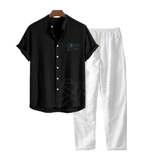 Comfortable Hot Sale Custom Color & Design Men Summer Tracksuits Streetwear Eco-Friendly Solid Printed Casual Wear for Adult Use - Product Image 4