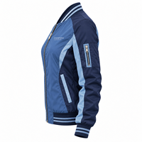 Blouson Bomber Matelassé Respirant Personnalisé pour Femme, Qualité Supérieure, Modèle 2026 OEM ODM, Fermeture Éclair Décontractée, Manches Longues, Hiver