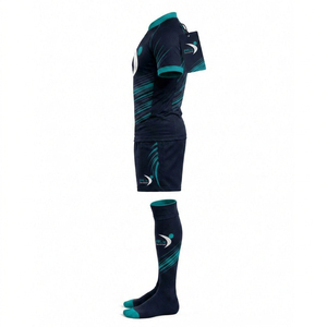 Tenue de rugby unisexe personnalisée de qualité supérieure, style professionnel, vêtements de sport 2026, polyester respirant, couleurs et logo personnalisables - Product Image 5