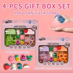 Desinfectante de Manos de 1.5 oz en Caja de Regalo con Adhesivos Personalizables, Set de Cuidado de la Piel para Viaje con Diseño Personalizable - Product Image 2