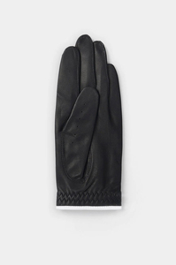 Gant de golf pour droitier en cuir véritable, à doigts entiers, unisexe, fermeture à enfiler, antidérapant, imperméable - Product Image 2