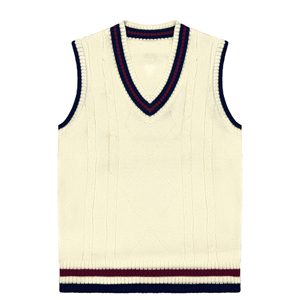 Pull en tricot pour homme, laine/polyester, respirant, avec logo frontal, pour un style décontracté et les superpositions hivernales - Product Image 1