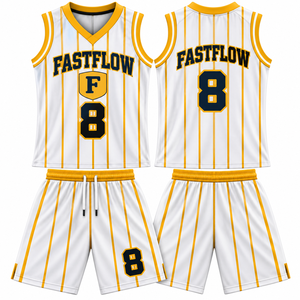 Uniformes de Baloncesto en Oferta, de Buena Calidad y al Mejor Precio, Diseño Nuevo, Directo de Fábrica - Product Image 3
