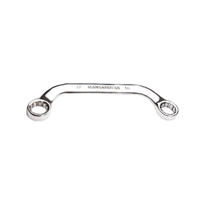 Chrome Vanadium Half Moon Ring Spanner Elliptical <b>Panel</b> Hardened Tempered <b>Mirror</b> and Satin Finish Multi Size Hand Tool Wrench - Product Image 3