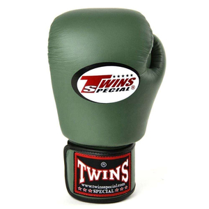 Gants verts en cuir avec fermeture Velcro, respirants, pour entraînement et sparring adulte, design personnalisé avec logo - Product Image 1