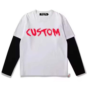 Sudadera Oversize Gris de Manga Larga con Cuello Redondo y Estampado de Escorpión Azul, Estilo Casual Urbano para Hombre, Camisetas Dobles de Alta Calidad - Product Image 4