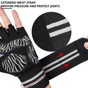 Non-Slip Unisex Fitness Cycling Half Finger <b>Weight</b> Lifting <b>Gloves</b> Training <b>Gloves</b> Workout Sports Gym <b>Gloves</b> - Product Image 3
