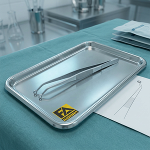 Pinces chirurgicales de haute qualité 2026 à pointe annulaire pour la manipulation des tumeurs et des vaisseaux, instrument manuel de classe I certifié CE - Product Image 3