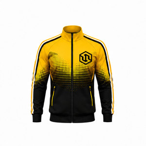 Conjunto Deportivo de Lujo para Hombre |   Chaqueta Deportiva Moderna y Pantalones Jogger |   Ropa de Invierno 100% Poliéster de Secado Rápido y Transpirable - Product Image 3