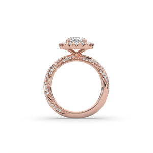 Impresionante Anillo de Diamante Redondo Brillante de 2.312 Quilates, Creado en Laboratorio, Estilo Único, Ligero, Oro Sólido de 10K o 14K, Ético y Ecológico - Product Image 2