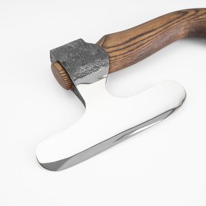 ที่ตัดฟืนเหล็กตีขึ้นรูป พร้อมด้ามไม้ สำหรับงานตัดฟืน DIY เกรดคุณภาพ - Product Image 1