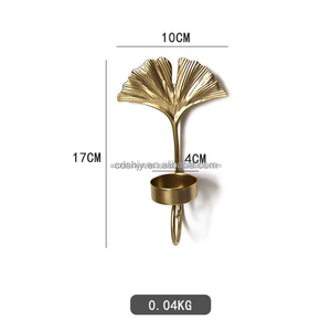 Portavelas de arte del hierro para el hogar, candelabro de Metal de mesa de estilo Vintage americano para Decoración de mesa del hogar - Product Image 5