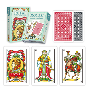 Juego de Cartas Popular, Cartas de Juego Españolas de Plástico, 40 Piezas, Uso Familiar, Revestimiento Único, Acabado Brillante - Product Image 5