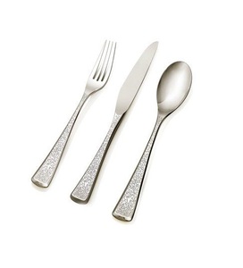 Juego de Cubiertos de Acero Inoxidable Clásico para Uso Doméstico y Hotelero, Juego de Cubiertos Plateados con Acabado Espejo, 5 Piezas, Precio Económico - Product Image 3