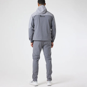 Nouvelle Arrivée Survêtement Streetwear Haute Qualité Personnalisé en Nylon Coupe-Vent Brodé pour Homme – Design Tendance - Product Image 4