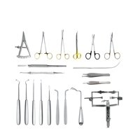 Ensemble de 22 instruments de réparation du palais cleft, en acier inoxydable allemand, pour chirurgie orale maxillo-faciale, réutilisable, autoclavable, CE