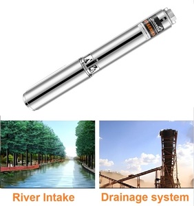 Bomba de Agua Sumergible Eléctrica Multietapa de Alta Presión de Acero Inoxidable de 4 Pulgadas para Riego, 1.5HP, 220V/380V, Impulsores de Plástico, OEM - Product Image 5