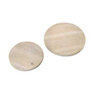 Durable Handmade Classic Round Wooden Coasters for Coffee Tea & Mug <b>Drinks</b>-Kitchen Use by H a CRAFT - Product Image 2