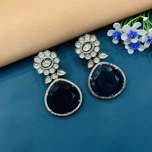 Pendientes de Diamantes de Moissanita en Forma de Pera Más Vendidos, Plata 925 para Mujer, Regalo de Aniversario, Joyería Fina a Buen Precio - Product Image 1