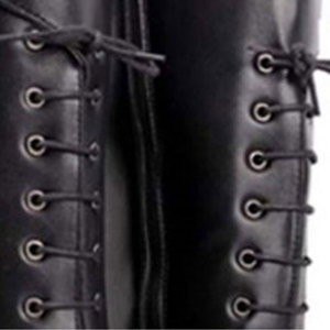 Bottes d'équitation en cuir de haute qualité TWILL SPORTS, ajustement réglable pour cavaliers et débutants - Product Image 5